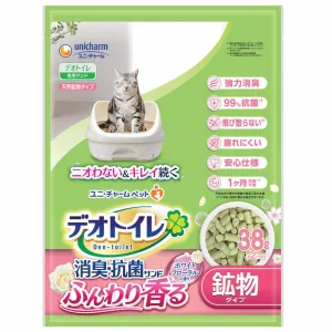 12% OFF: Unicharm Deo-Toilet Zeolite Pellet Refill 3.8L (White Floral Scent)