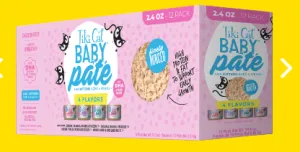12/2.4 OZ. TIKI CAT BABY VARIETY PACK - SHREDS
