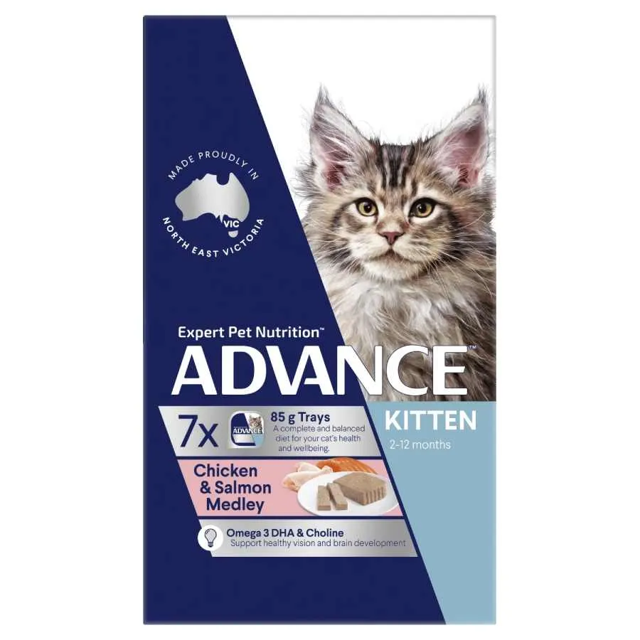 Advance Kitten Salmon Chicken