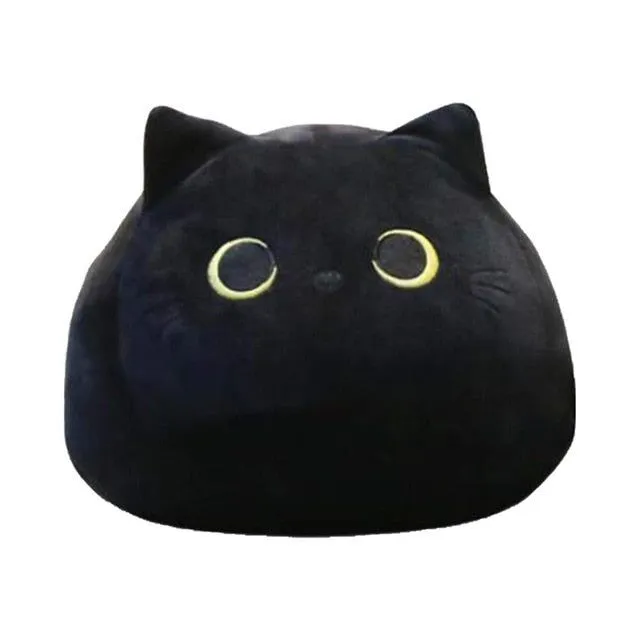Cat Shaped Soft Plush Pillows Cartoon Animal Stuffed Toys