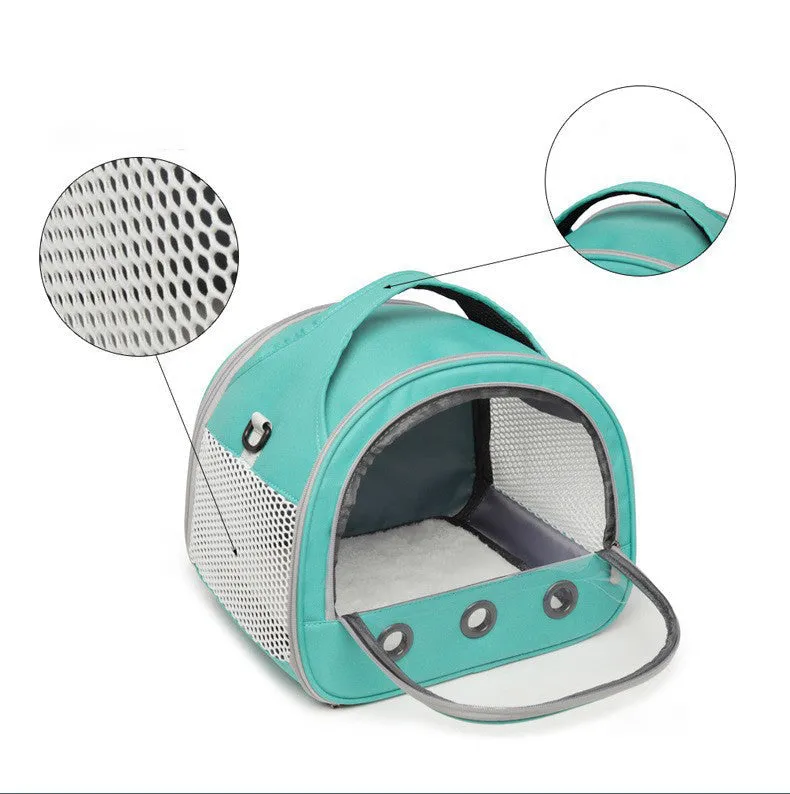 CosyVent Pet Carrier Bag with Mesh Sides