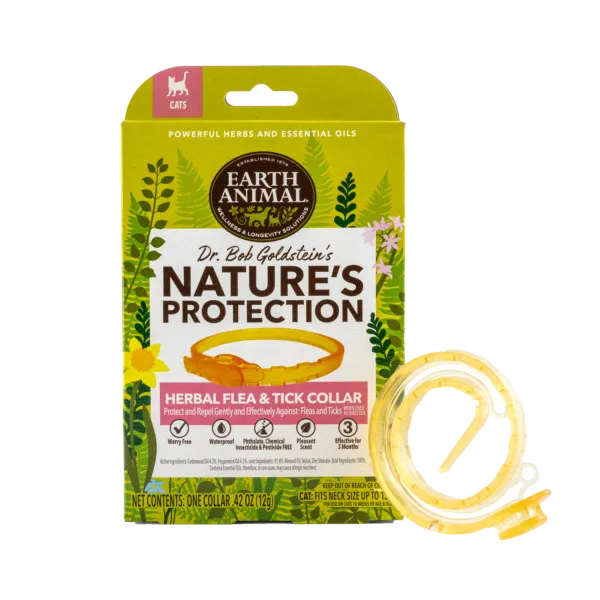Earth Animal Nature’s Protection™ Flea & Tick Herbal Collar for Cats