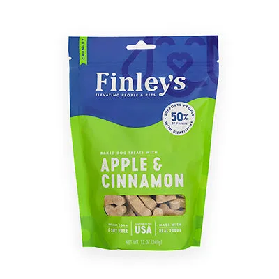 Finley's Barkery Apple & Cinnamon Crunchy Biscuits