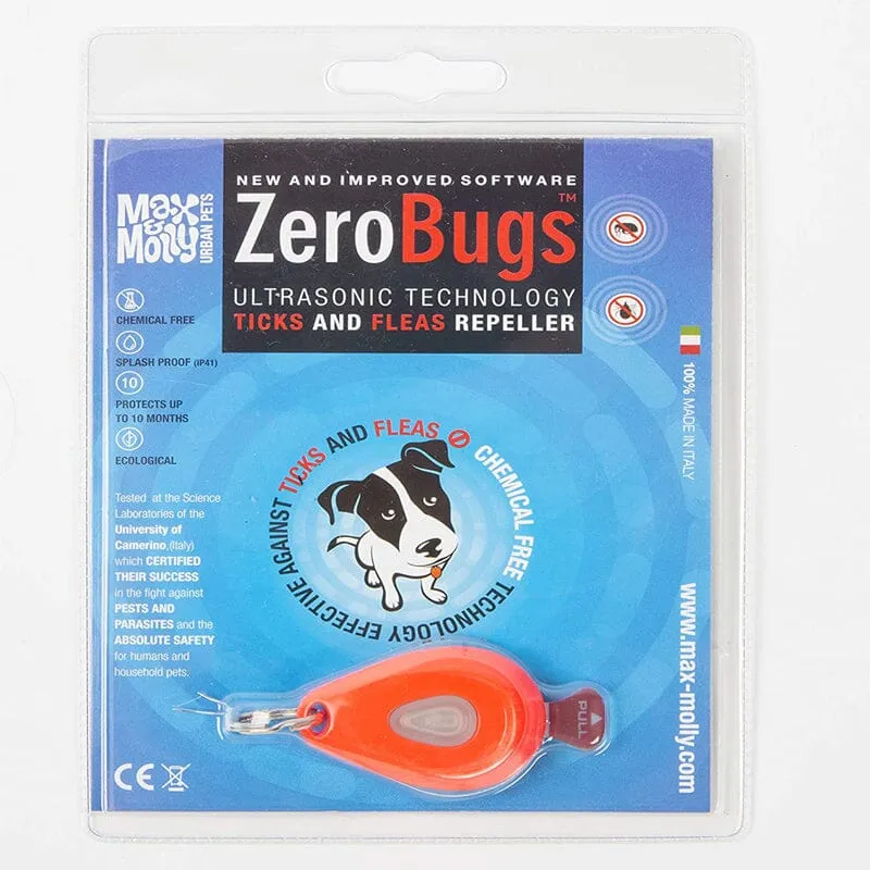 Flea & Tick Prevention Non-toxic Ultrasonic Collar Tag For Pets