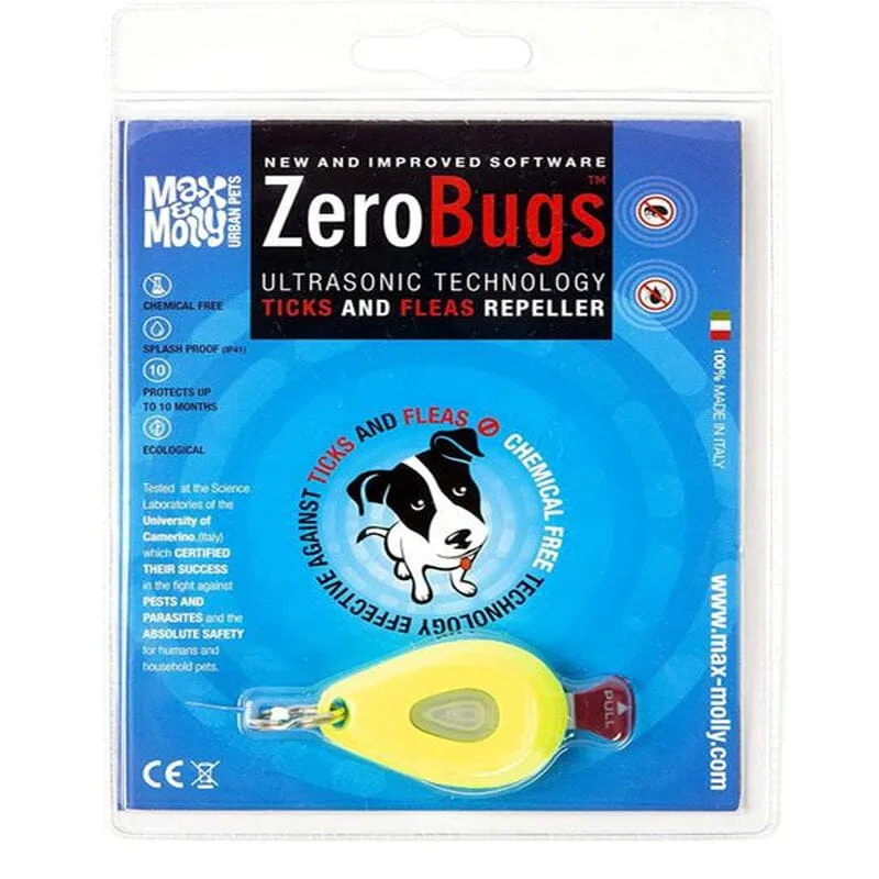 Flea & Tick Prevention Non-toxic Ultrasonic Collar Tag For Pets