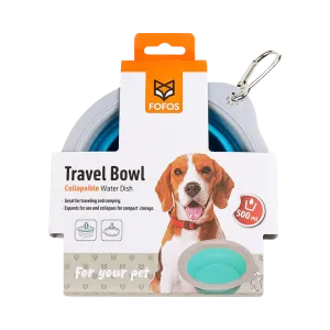 FOFOS COLLAPSIBLE  BLUE BOWL