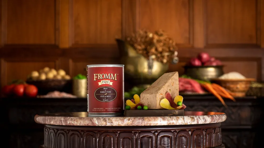 Fromm Beef & Barley Pate Canned Dog Food