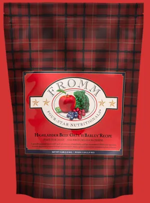 Fromm® Highlander Beef & Barley Four-Star Dog Food - LOCAL PICKUP ONLY
