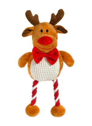 Hug Tug Reindeer | Christmas Dog Toy by Good Boy