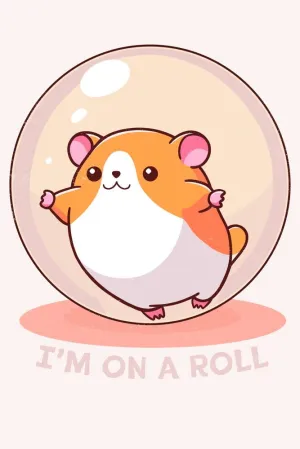 I'm on a Roll Plexi Glass Wall Art