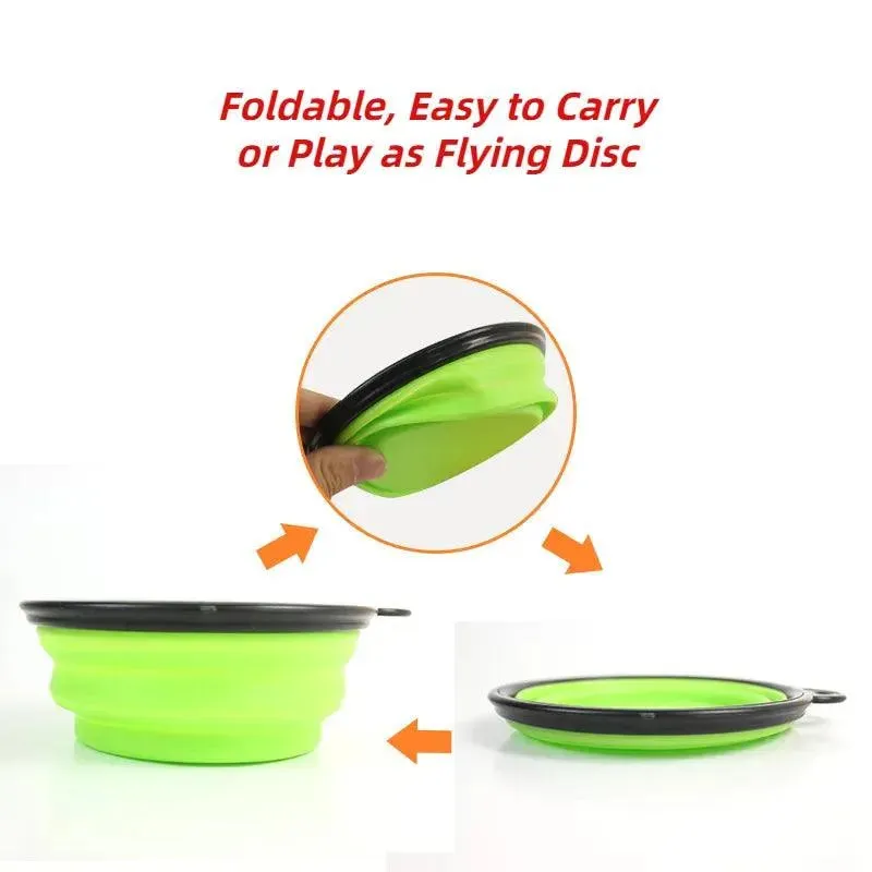 Large Collapsible Dog Bowl 1000ml