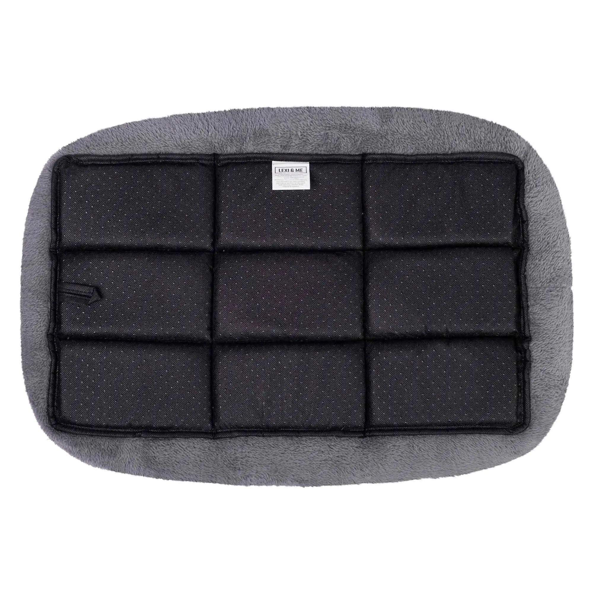 Lexi & Me Fluffy Dog Mat Mist Grey