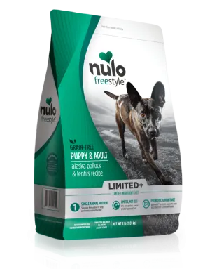 Nulo FreeStyle Limited  Grain Free Alaska Pollock & Lentils Recipe Puppy & Adult Dry Dog Food