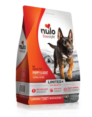 Nulo FreeStyle Limited  Grain Free Turkey Recipe Puppy & Adult Dry Dog Food