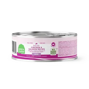 Open Farm Chicken & Salmon Pâté, Wet Cat Food
