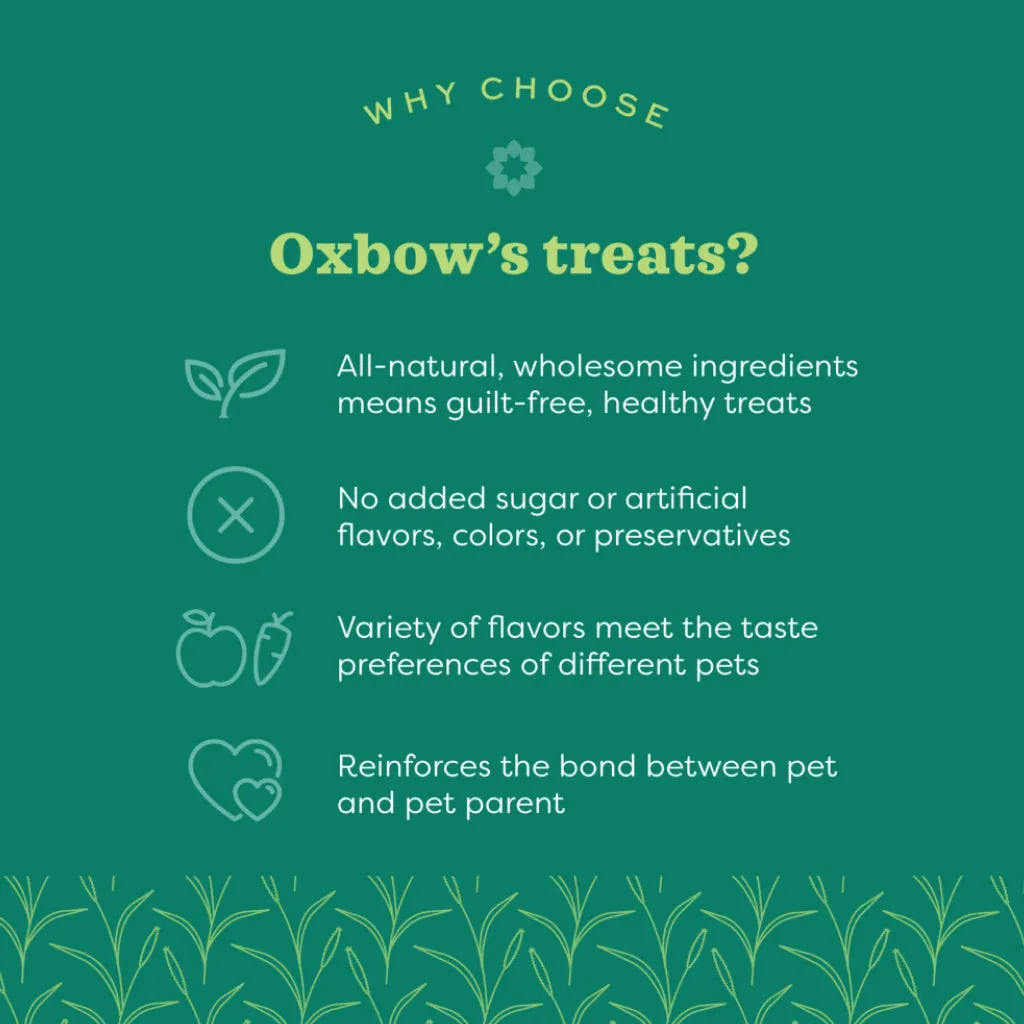 Oxbow Animal Health Simple Rewards Veggie Small Animal Treats (3 oz)