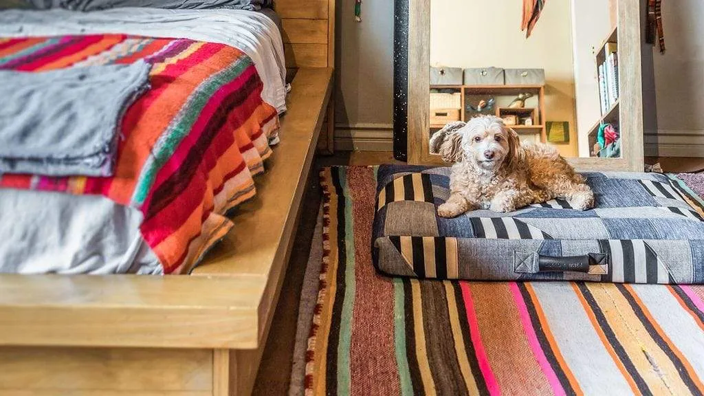 Patchwork #01 | ReMade Handcrafted Dog Bed or Cover