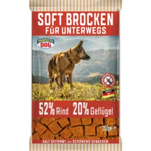 Perfecto Dog Soft Chunks with Beef & Poultry 200g