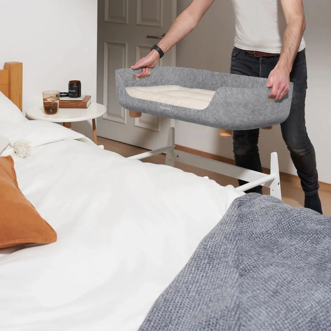 PetNest Full Bedside Kit with Bedside Stand in White