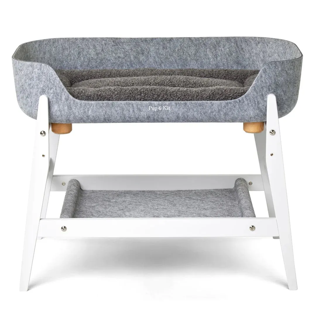 PetNest Full Bedside Kit with Bedside Stand in White