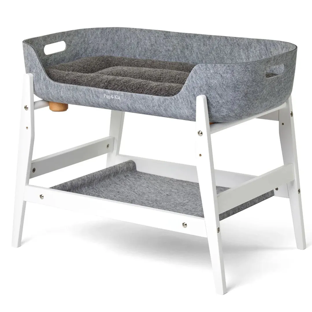 PetNest Full Bedside Kit with Bedside Stand in White