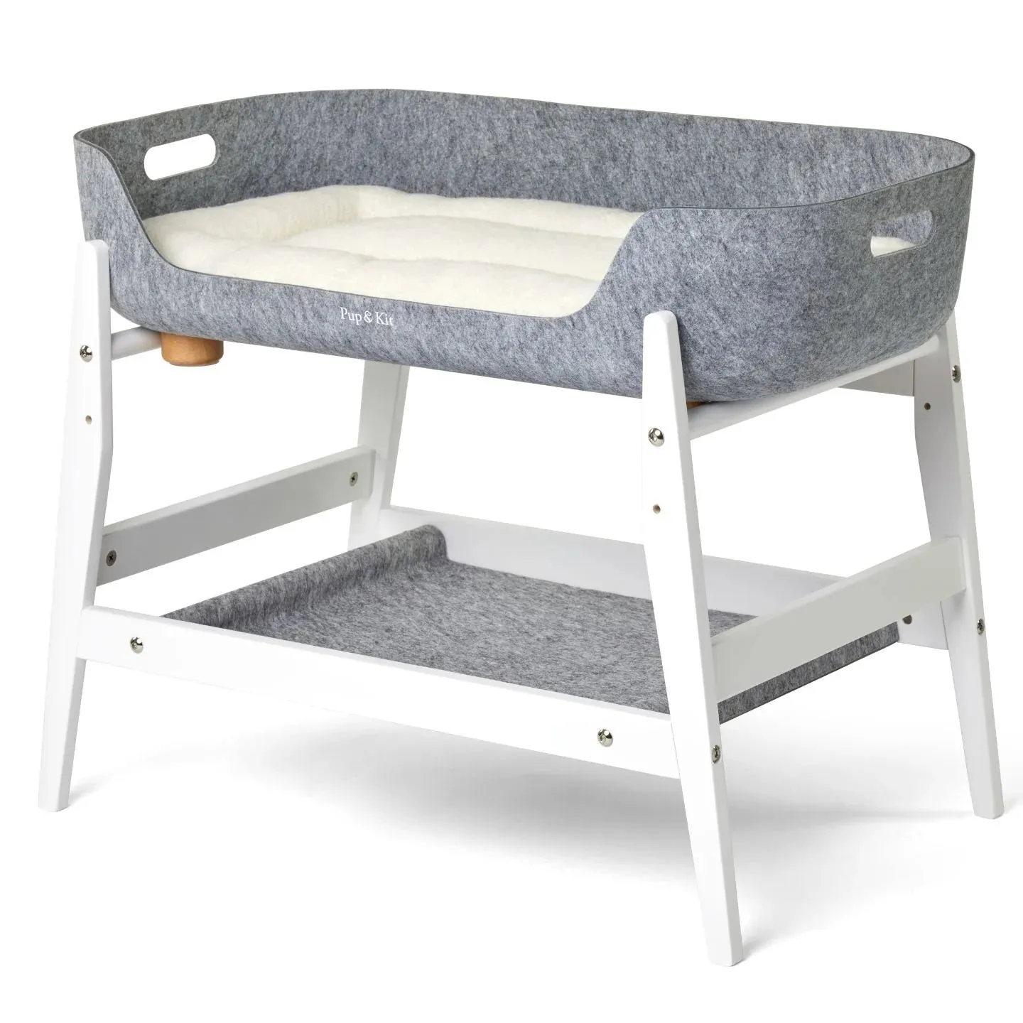 PetNest Full Bedside Kit with Bedside Stand in White