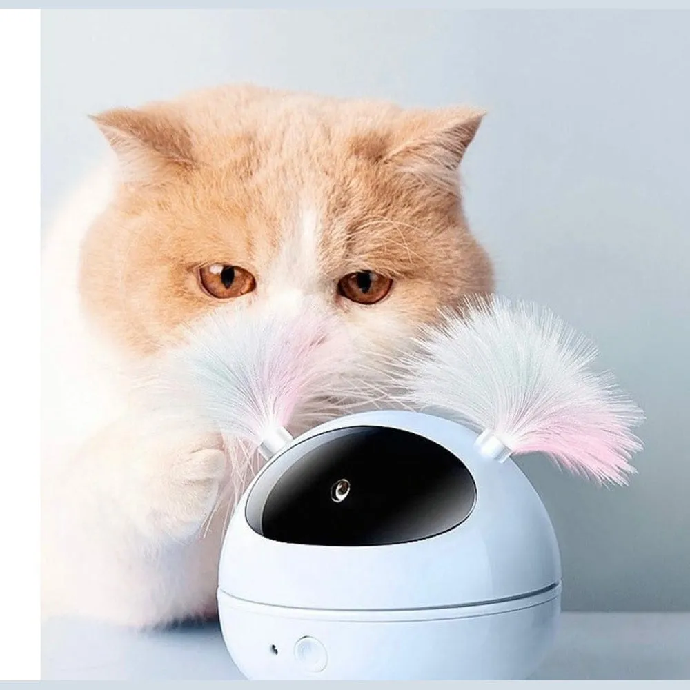 POLARIS Interactive Cat Toy - White
