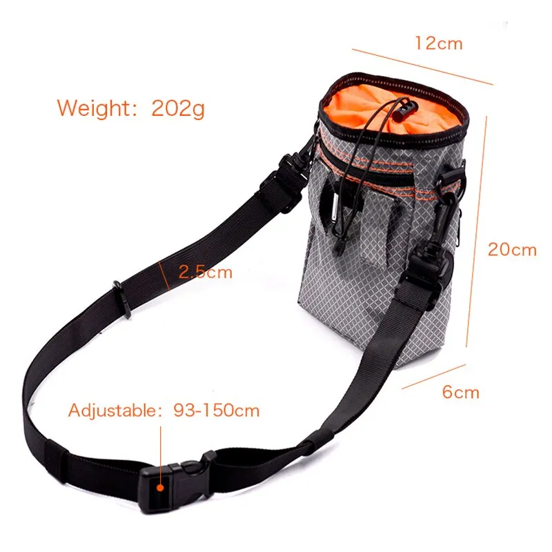 Portable MULTI-PURPOSE Dog Training, Treat Snack, Poop Bag & Storage Pouch