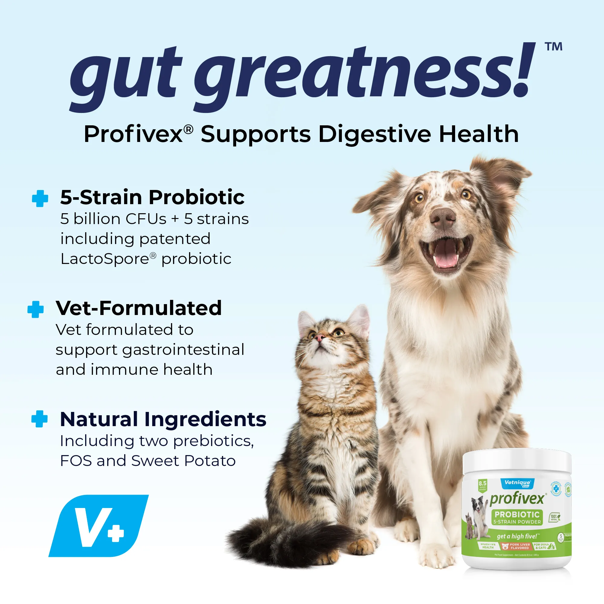 Profivex™ Cat and Dog Probiotic Powder - 8.5oz