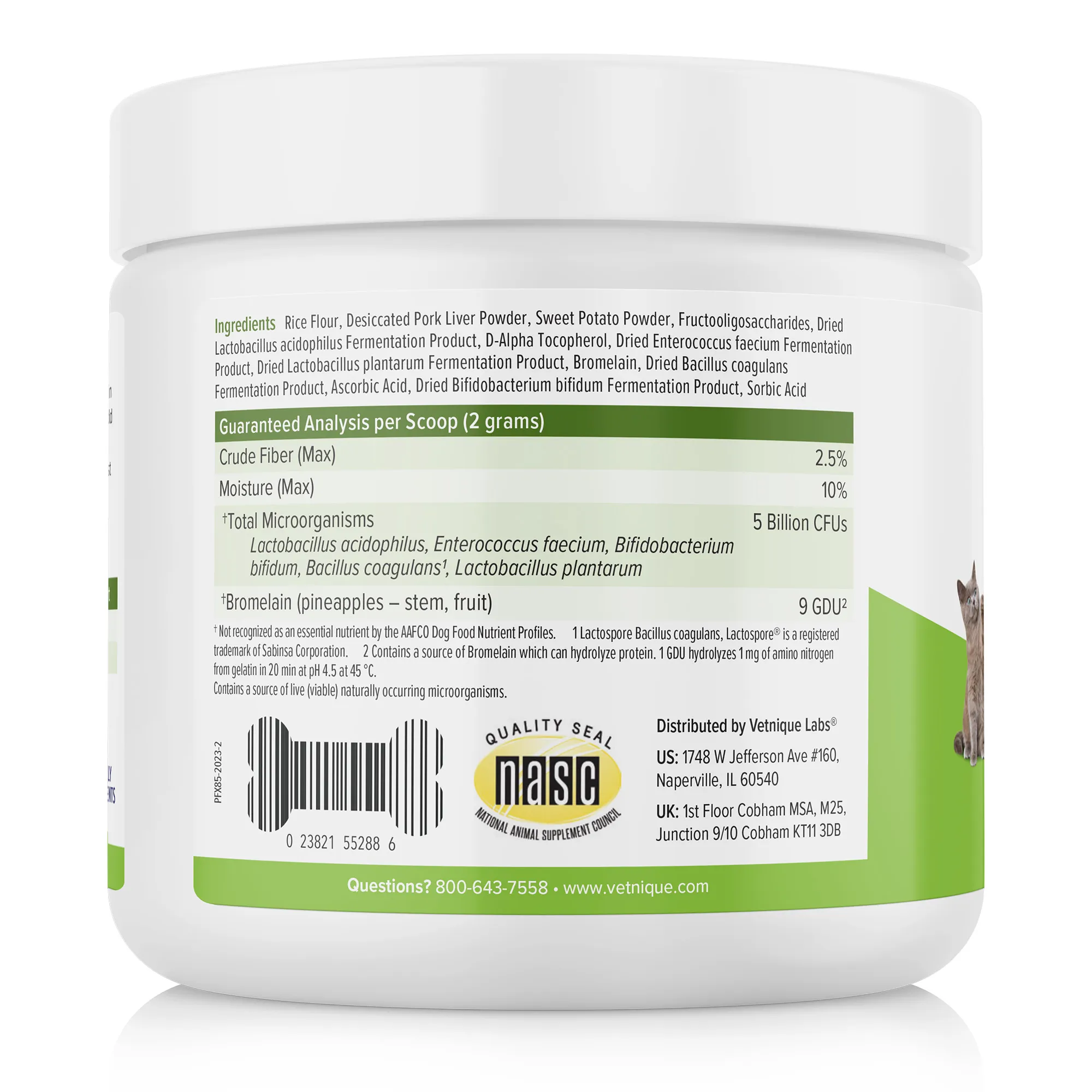Profivex™ Cat and Dog Probiotic Powder - 8.5oz