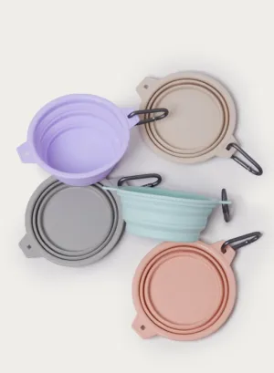 Rubber Travel Bowl For Dogs