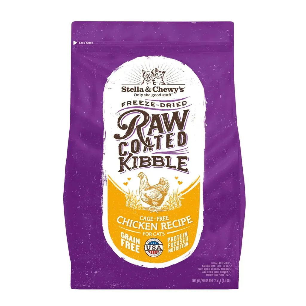 Stella and Chewy's Raw Coated Kibble Dry Cat Food