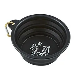 THIS MIGHT BE BEER COLLAPSIBLE BOWL