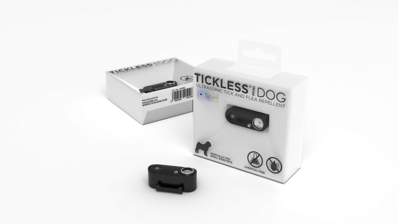 TICKLESS Mini for Small Dogs (Black)