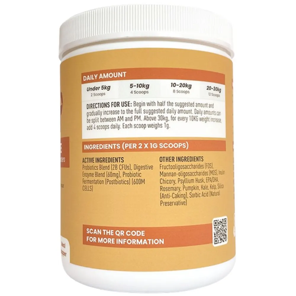 Treat Therapeutics Gut   Appetite Digestive Dog Supplement 300g