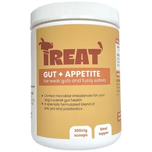 Treat Therapeutics Gut   Appetite Digestive Dog Supplement 300g