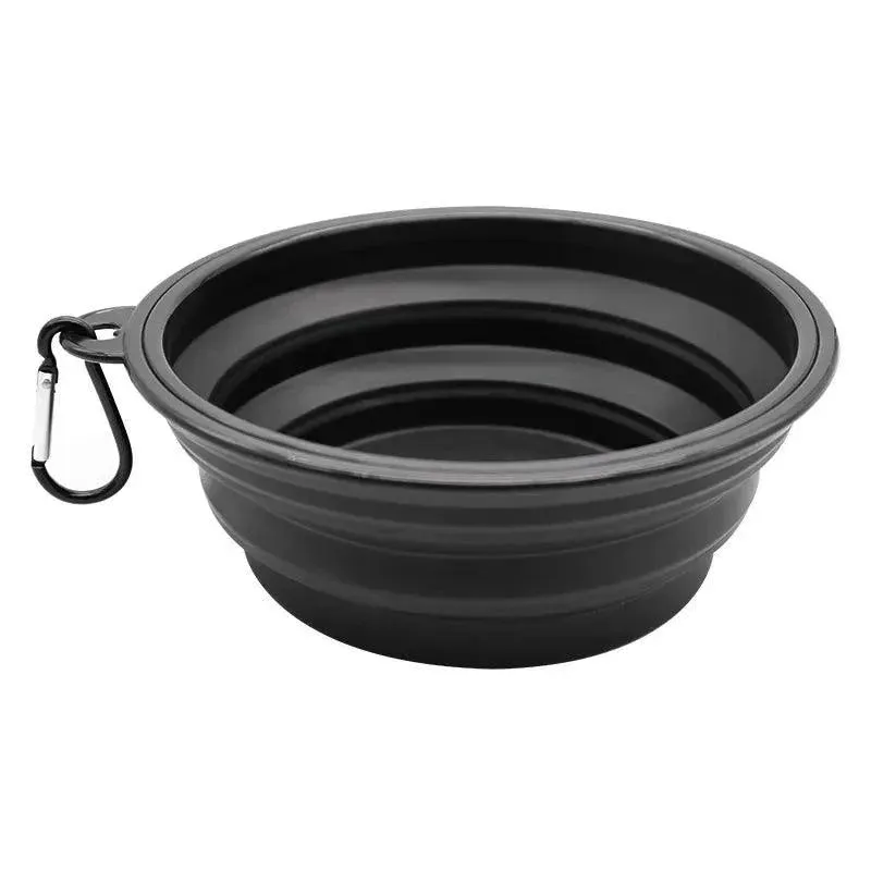 Ultimate Collapsible Silicone Pet Bowl – Portable Travel Dog & Cat Feeder, Foldable Food & Water Bowl for Outdoor Adventures