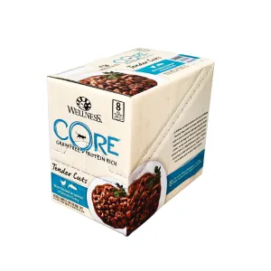 Wellness CORE Tender Cuts with Chicken and Salmon in Gravy Wet Cat Food 85g x 8^^^