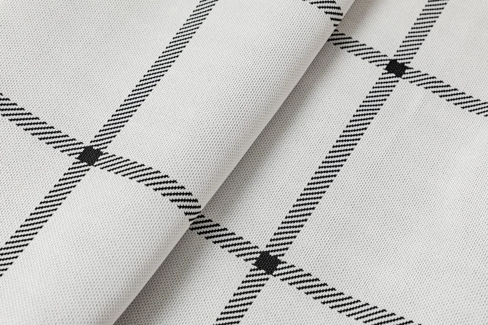 White Plaid | Dog Bed or Bed Cover
